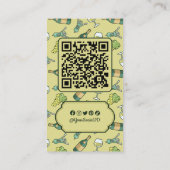 ホワイトワインビジネスカード 名刺 (裏面)