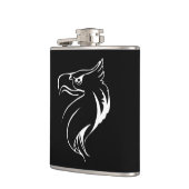 ホワイトワシ フラスク (左)