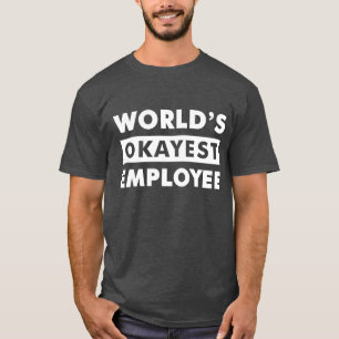 ホワイトワールドで最も高い従業員シャパーソナライズされたツ Tシャツ