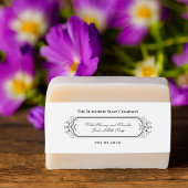 ホワイトヴィンテージスタイルソープベリーバンド 招待状ベリーバンド