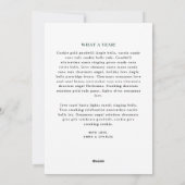 ホワイトヴィンテージスタイル8写真の暖かい願い シーズンカード (裏面)