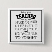 ホワイト先生ありがとう感謝ギフト 缶バッジ (正面)