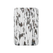 ホワイト剥離絵を描 バスマット (正面縦)