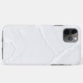 ホワイト大理石 スクラップ エレガント Case-Mate iPhoneケース (裏面(横))