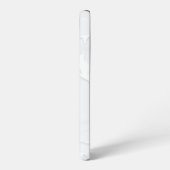 ホワイト大理石 スクラップ エレガント SAMSUNG GALAXYケース (左側面)