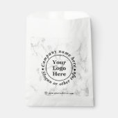 ホワイト大理石 フェイバーバッグ (正面)