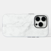 ホワイト大理石 Case-Mate iPhoneケース (裏面 (横))