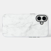 ホワイト大理石 Case-Mate iPhoneケース (裏面 (横))