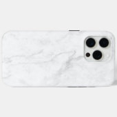 ホワイト大理石 Case-Mate iPhoneケース (裏面 (横))