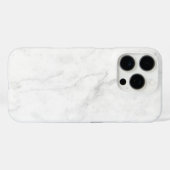 ホワイト大理石 Case-Mate iPhoneケース (裏面 (横))