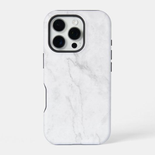 ホワイト大理石 iPhoneケース (裏面)