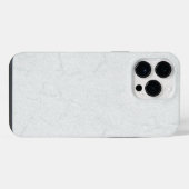 ホワイト大理石 iPhoneケース (裏面横)