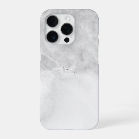 ホワイト大理石 iPhoneケース (裏面)