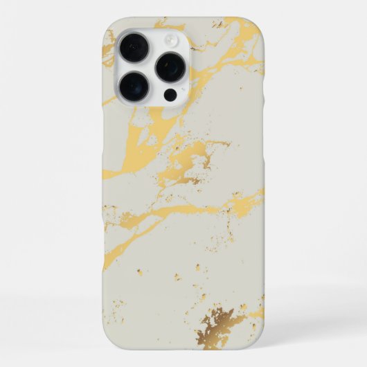 ホワイト大理石 iPhoneケース (裏面)