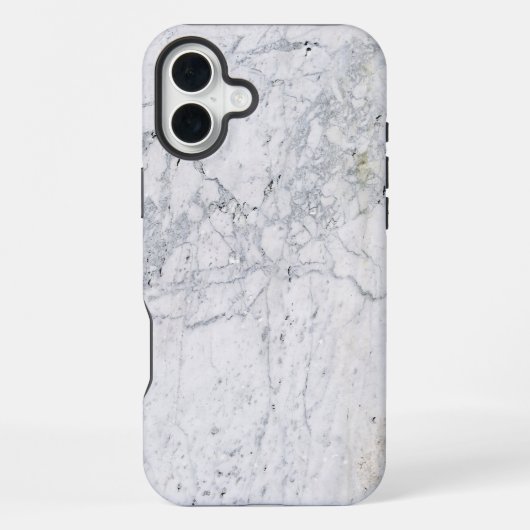 ホワイト大理石 iPhoneケース (裏面)