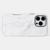 ホワイト大理石 iPhoneケース (裏面横)