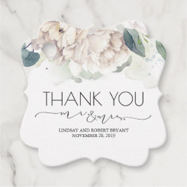 ホワイト夫妻フローラありがとう フェイバータグ