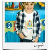 ホワイト宇宙飛行士名宇宙ロケットパーティーシャツ Tシャツ