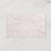 ホワイト実在ファーエステートブローカー名刺 名刺 (裏面)