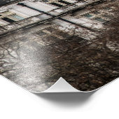 ホワイト建物インLondon フォトプリント (角)