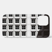 ホワイト建物 Case-Mate iPhoneケース (裏面 (横))