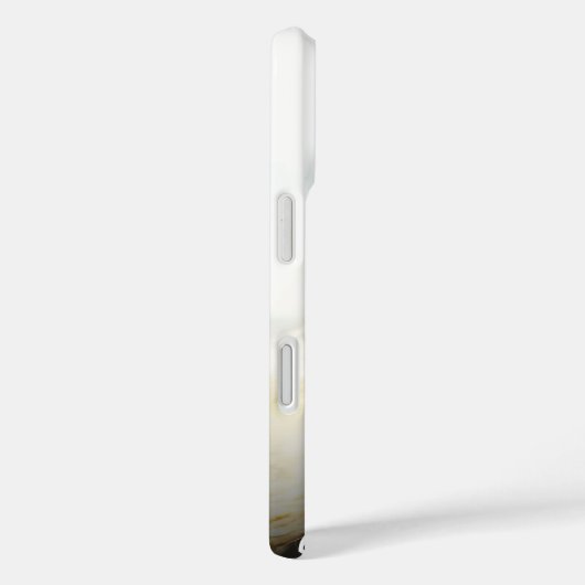 ホワイト手書きスクリプト大学院写真卒業 Case-Mate iPhoneケース (裏面 / 右)