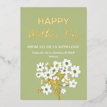 ホワイト春フロレツハッピーマザーズ日金ゴールド