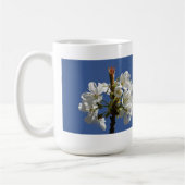ホワイト春開花 コーヒーマグカップ (左)