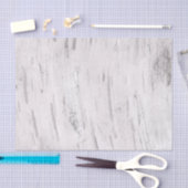 ホワイト樺の木ウッド素朴カントリーファームハウスバーン 薄葉紙 (クラフト)