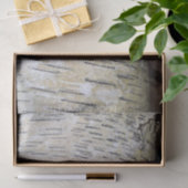 ホワイト樺の木ツリー 薄葉紙 (ギフト)