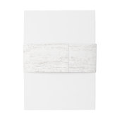 ホワイト樺の木ルックデザイン 招待状ベリーバンド (裏面例)