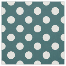 ホワイト水玉模様オンティール（緑がかった色）