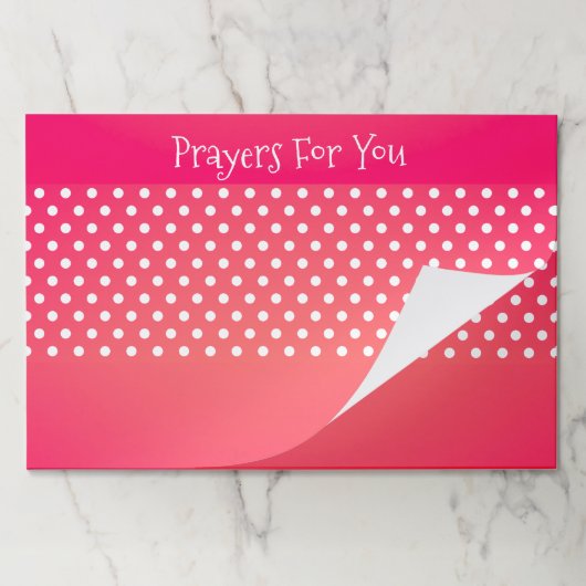 ホワイト水玉模様デザイン25ピース紙ランチョンマット ペーパーパッド (折り畳み)