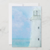 ホワイト海ライトハ結婚ウス 招待状 (裏面)