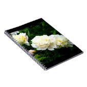 ホワイト牡丹トリオ ノートブック (右側)