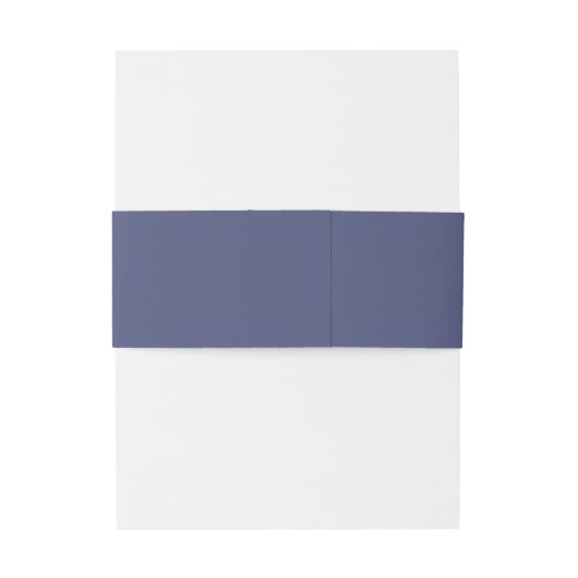 ホワイト牡丹モノグラムフローラブルー結婚ズ 招待状ベリーバンド (裏面例)