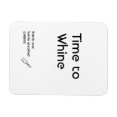 ホワイト磁石までの時間 マグネット (横)