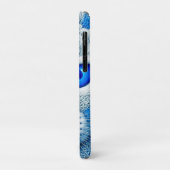 ホワイト神秘的な猫Ethereal AI Art Case-Mate iPhoneケース (裏面/左)