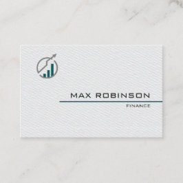 ホワイト紙デザインミニマリスト名刺 名刺