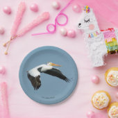 ホワイト素晴らしペリカン紙プレート ペーパープレート (パーティー)