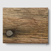 ホワイト素朴デイジーとバーンウッドカントリーウェディング ゲストブック (裏面)