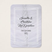 ホワイト結婚のドレ感謝していスユーラベル (正面)