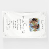 *ホワイト結婚のAnemoneが席を探す 横断幕 (横)