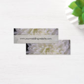 ホワイト結婚のWebサイトカード (デスク)