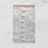 ホワイト結婚ズガウンI 名刺 (裏面)