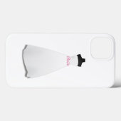ホワイト結婚ズドレスブライド Case-Mate iPhoneケース (裏面 (横))