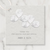 ホワイト結婚・シャムロックの別れの贈り物 フェイバータグ (正面)