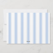 ホワイト絵を描モノグラムのクリスマス シーズンカード (裏面)