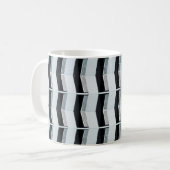 ホワイト絵を描建物 コーヒーマグカップ (正面左)