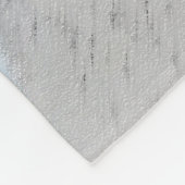 ホワイト絵画シェパード – かわいいオリジナルドッグアート フリースブランケット (角)